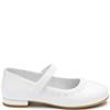 DUBARRY GIRLS STRAP COMMUNION SHOE - WHITE PATENT